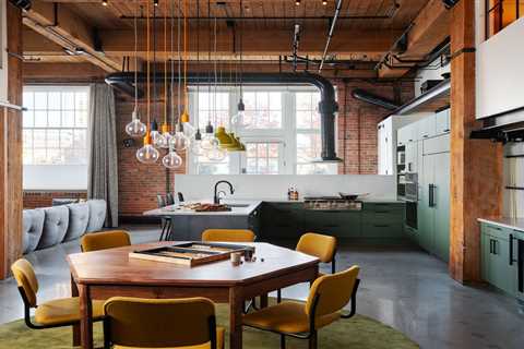 Before & After: How Two Brothers Turned a Cavernous Candy Factory Loft Into a Sweet Pad