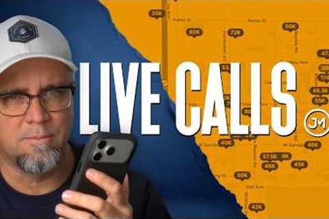 Watch Me Call Realtors for Land Deals (Live)