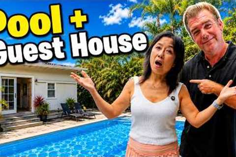 Could Your Family Live Here in Kailua? Pool Home with Guest House.