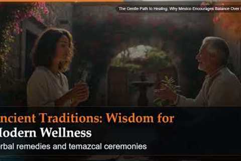 The Gentle Path to Healing: Why Mexico Encourages Balance Over Burnout
