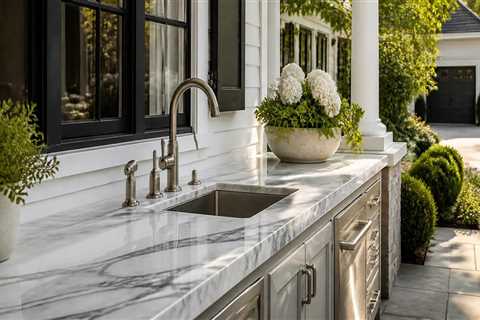 Elevate Your Home's Curb Appeal with Custom Marble Countertops