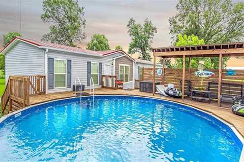 Enhance Your Manufactured Home with a Custom Pool